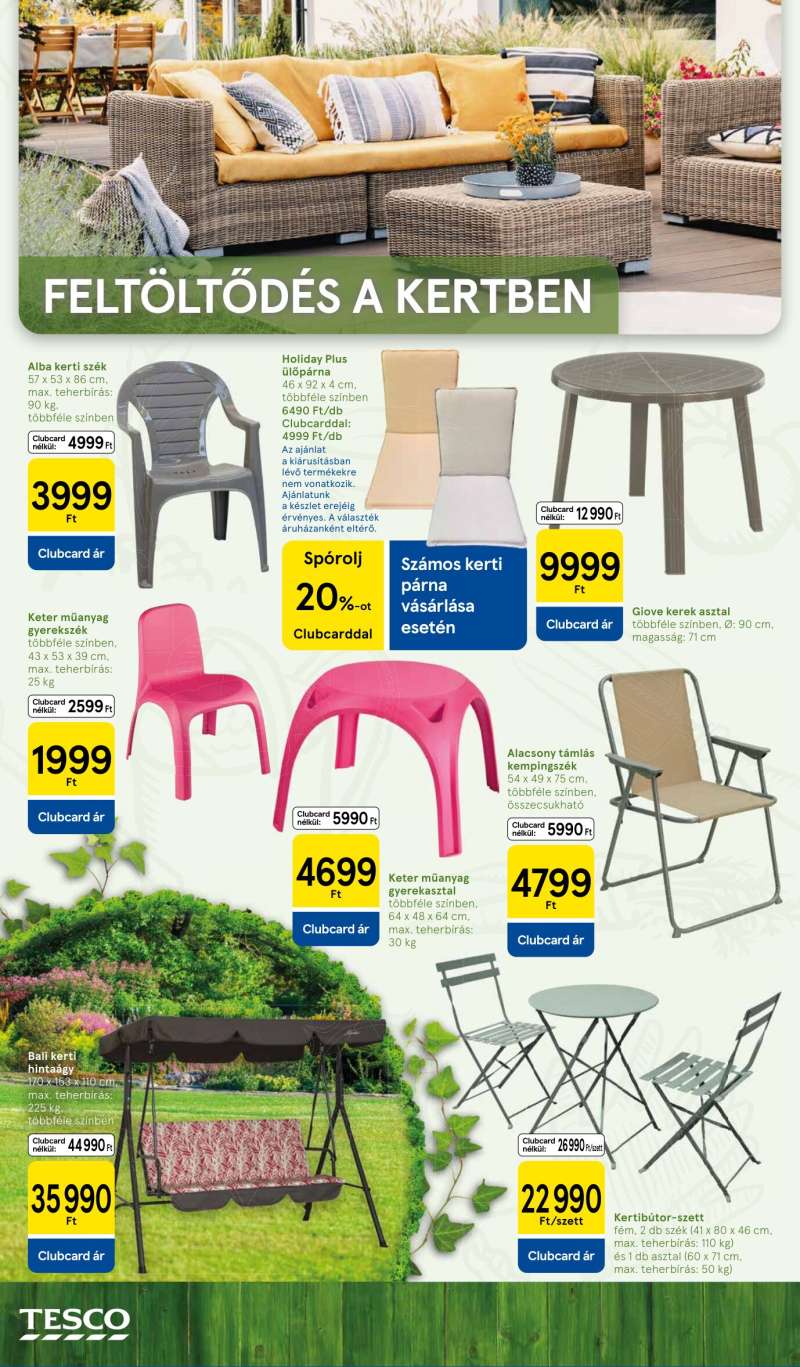 Tesco Akciós Újság 2 oldal
