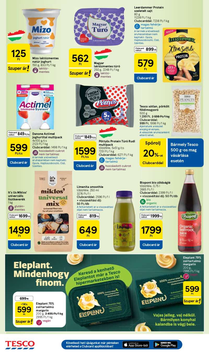 Tesco Akciós Újság 20 oldal