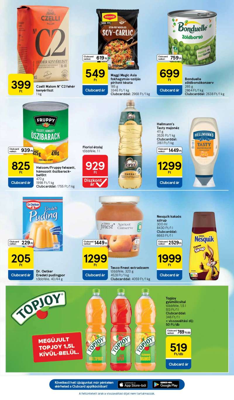 Tesco Akciós Újság 21 oldal