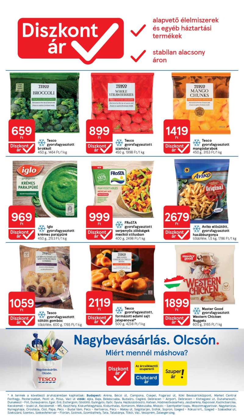 Tesco Akciós Újság 10 oldal