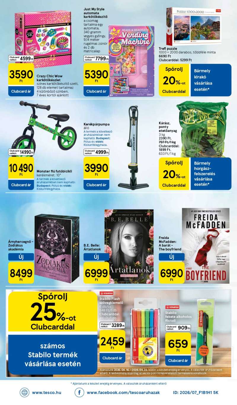 Tesco Akciós Újság 32 oldal