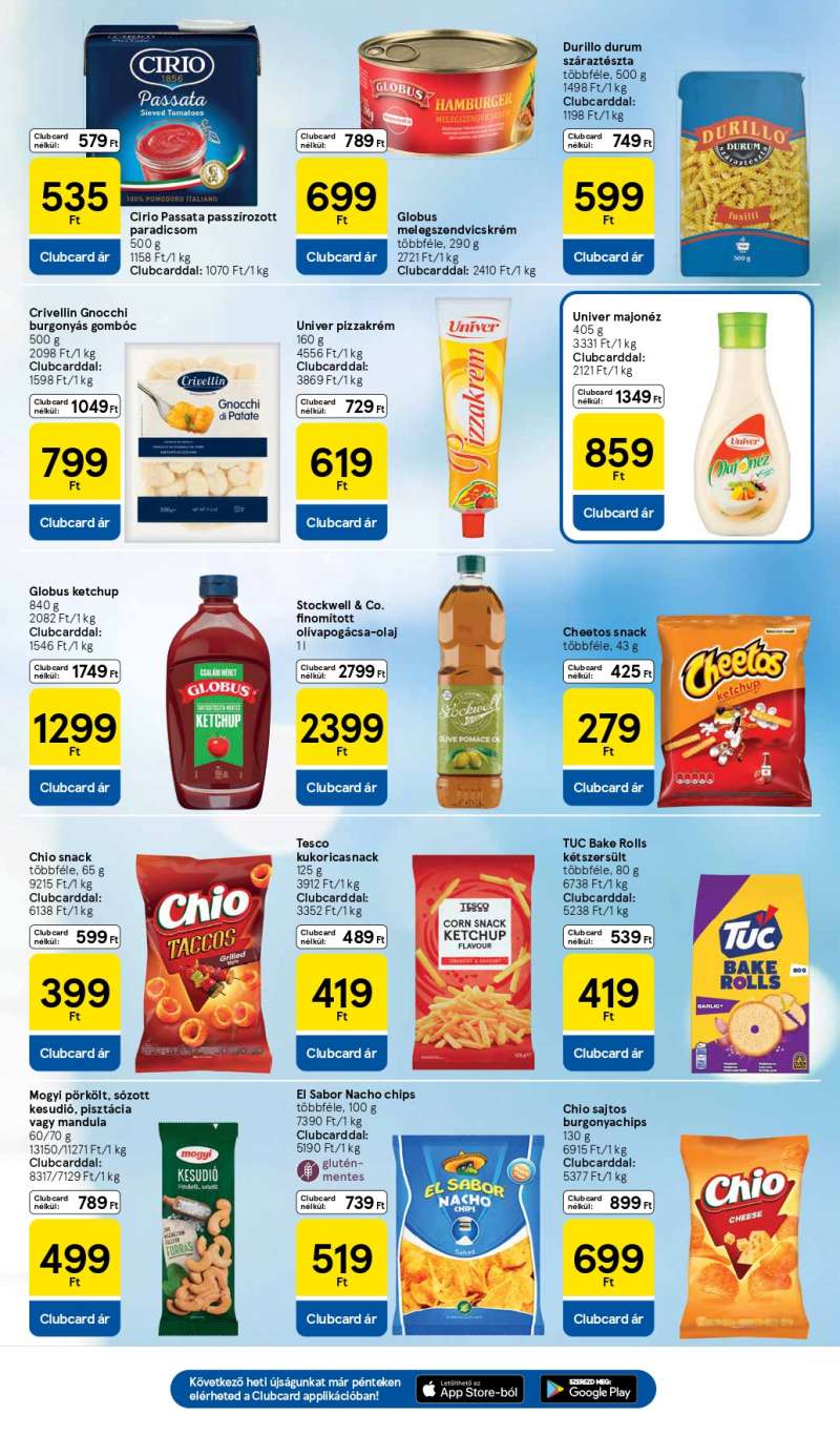 Tesco Akciós Újság 5 oldal