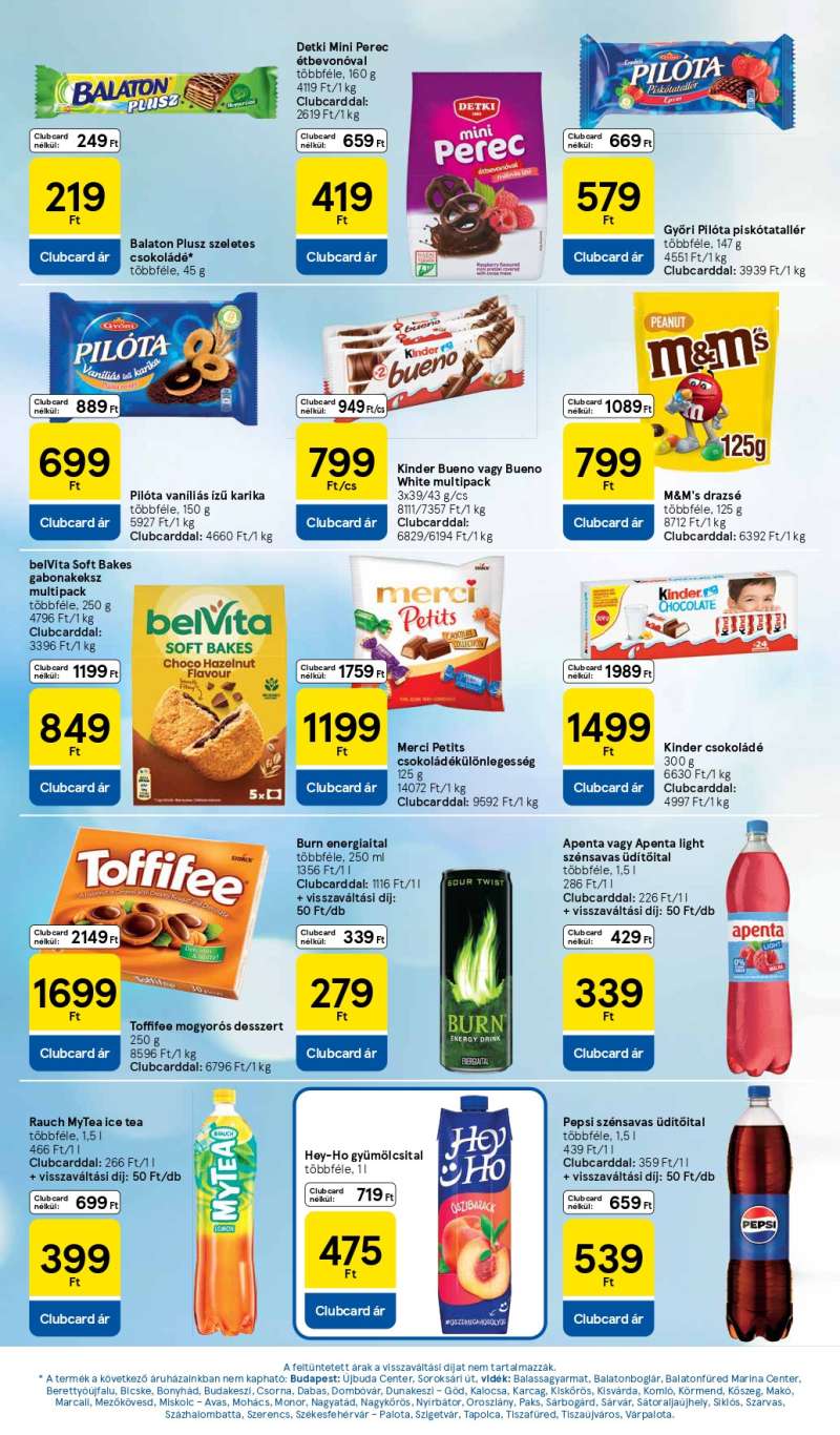 Tesco Akciós Újság 6 oldal