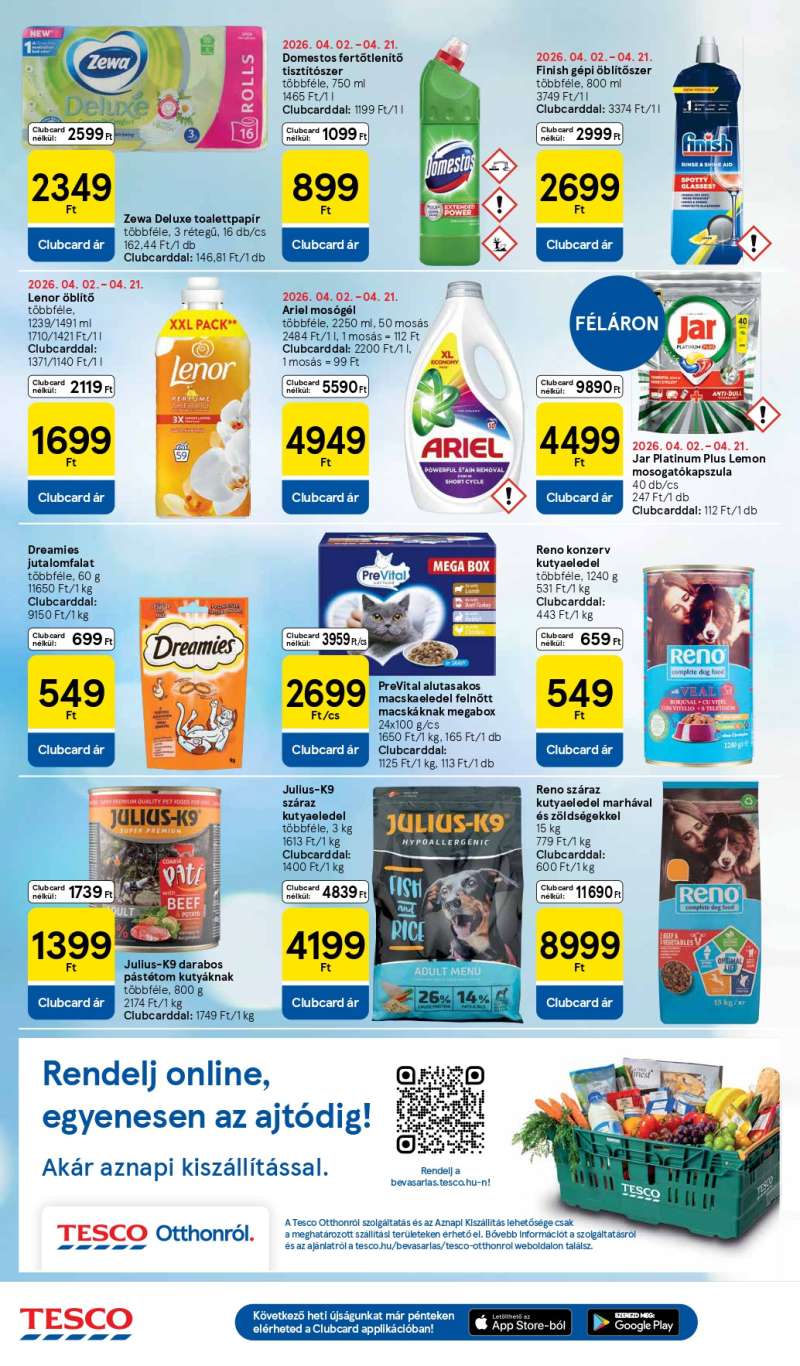 Tesco Akciós Újság 8 oldal