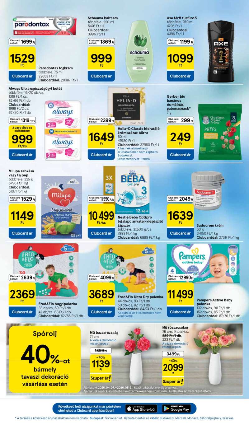 Tesco Akciós Újság 9 oldal