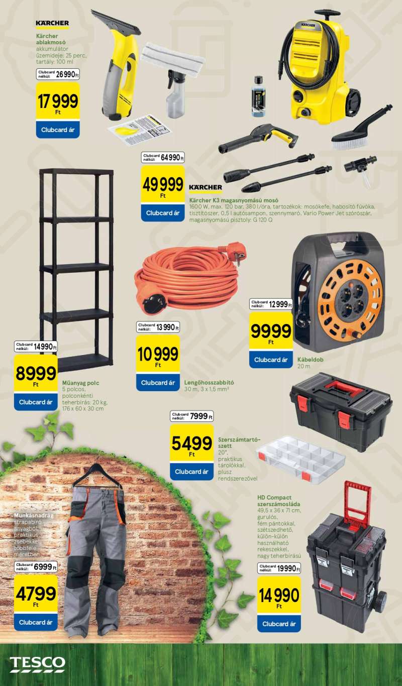 Tesco Kert Katalógus 14 oldal