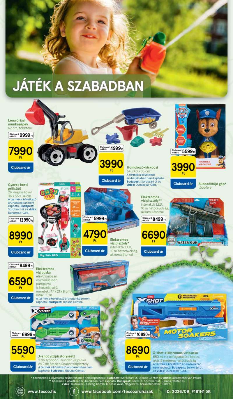 Tesco Kert Katalógus 18 oldal