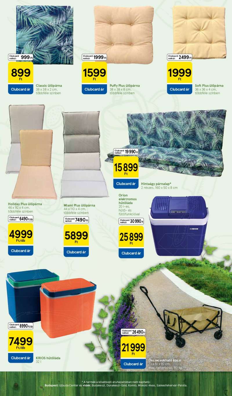 Tesco Kert Katalógus 5 oldal