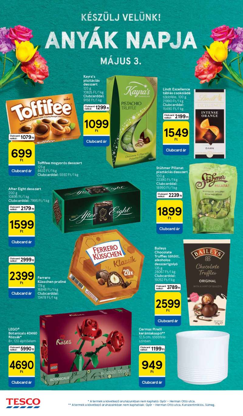 Tesco Akciós Újság Szupermarket 4 oldal