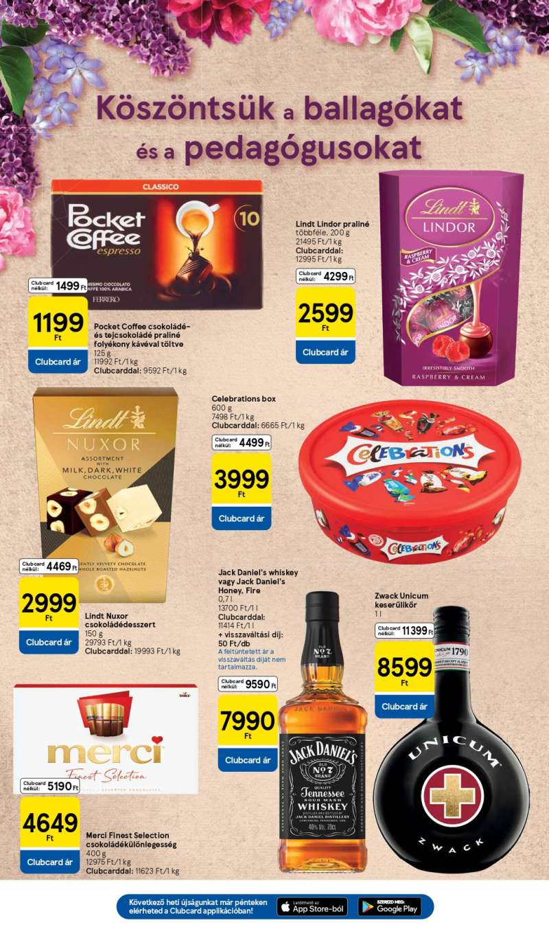 Tesco Akciós Újság Szupermarket 5 oldal