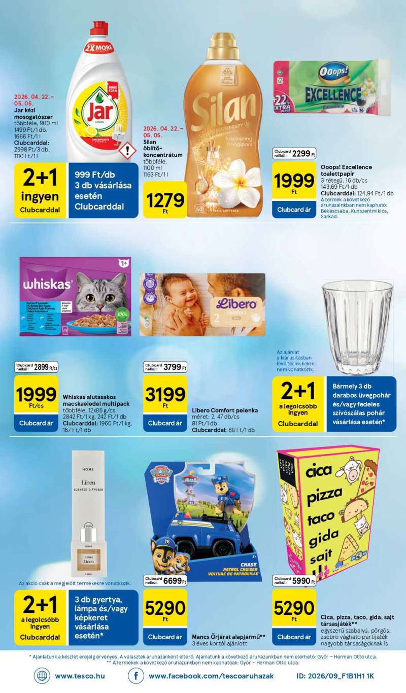 Tesco Akciós Újság Szupermarket 8 oldal