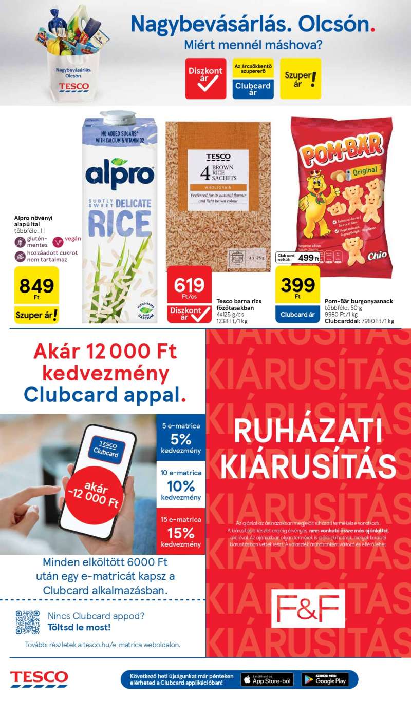 Tesco Hipermarket Akciós Újság 16 oldal