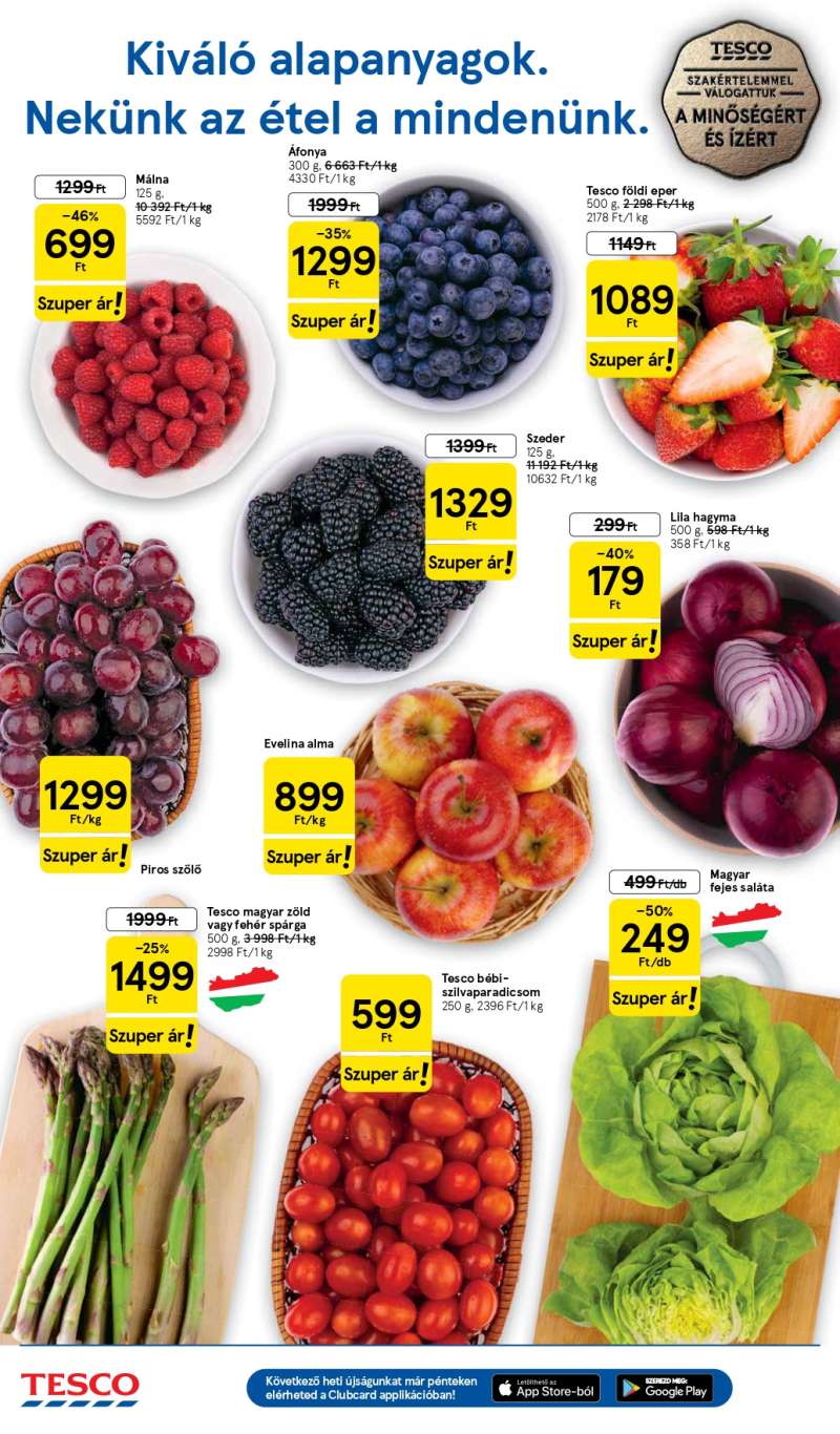 Tesco Hipermarket Akciós Újság 2 oldal