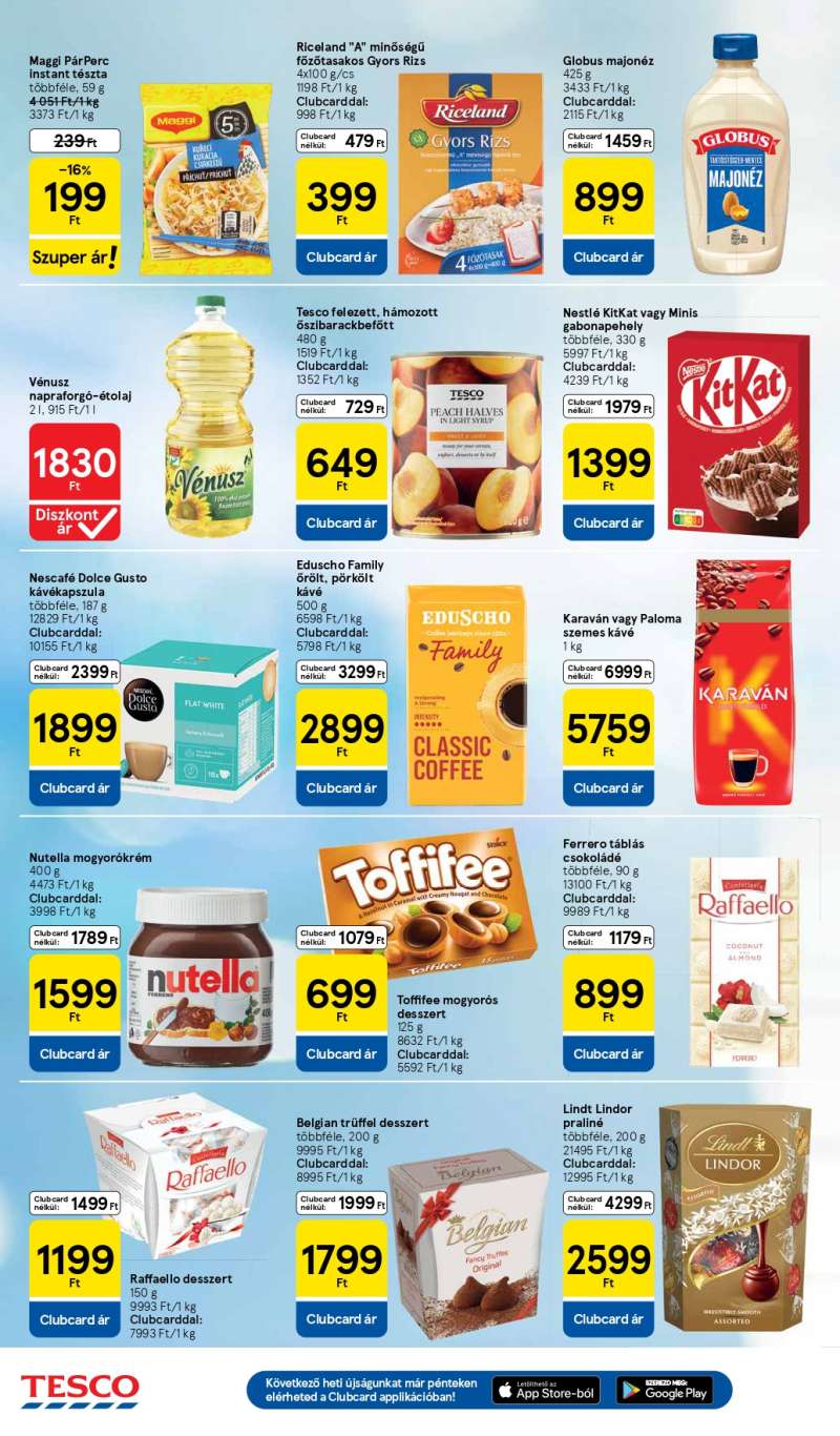 Tesco Hipermarket Akciós Újság 4 oldal