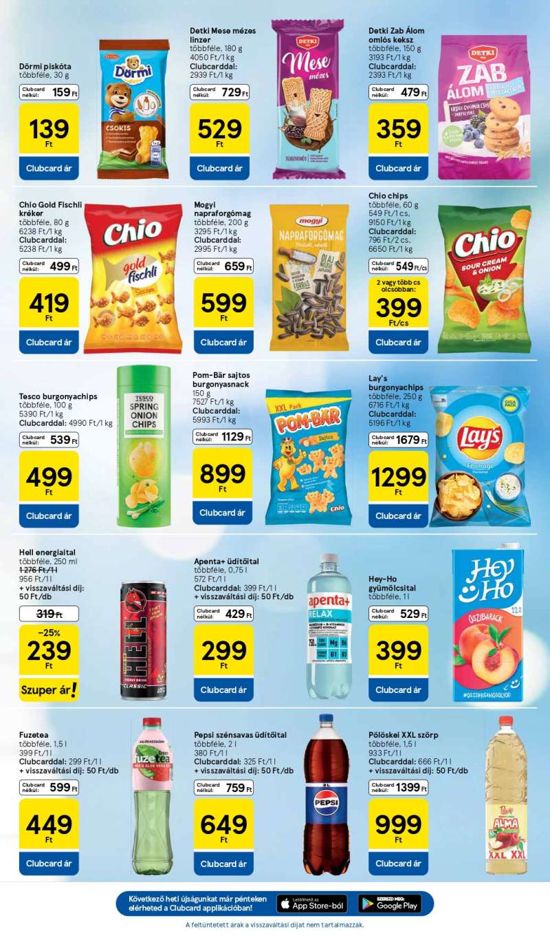 Tesco Hipermarket Akciós Újság 5 oldal