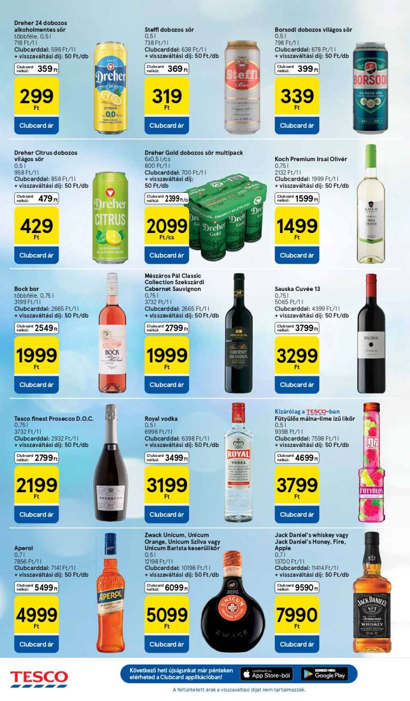 Tesco Hipermarket Akciós Újság 6 oldal