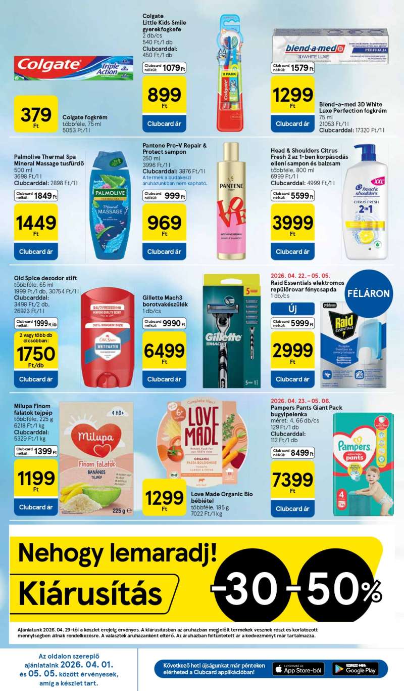 Tesco Hipermarket Akciós Újság 8 oldal