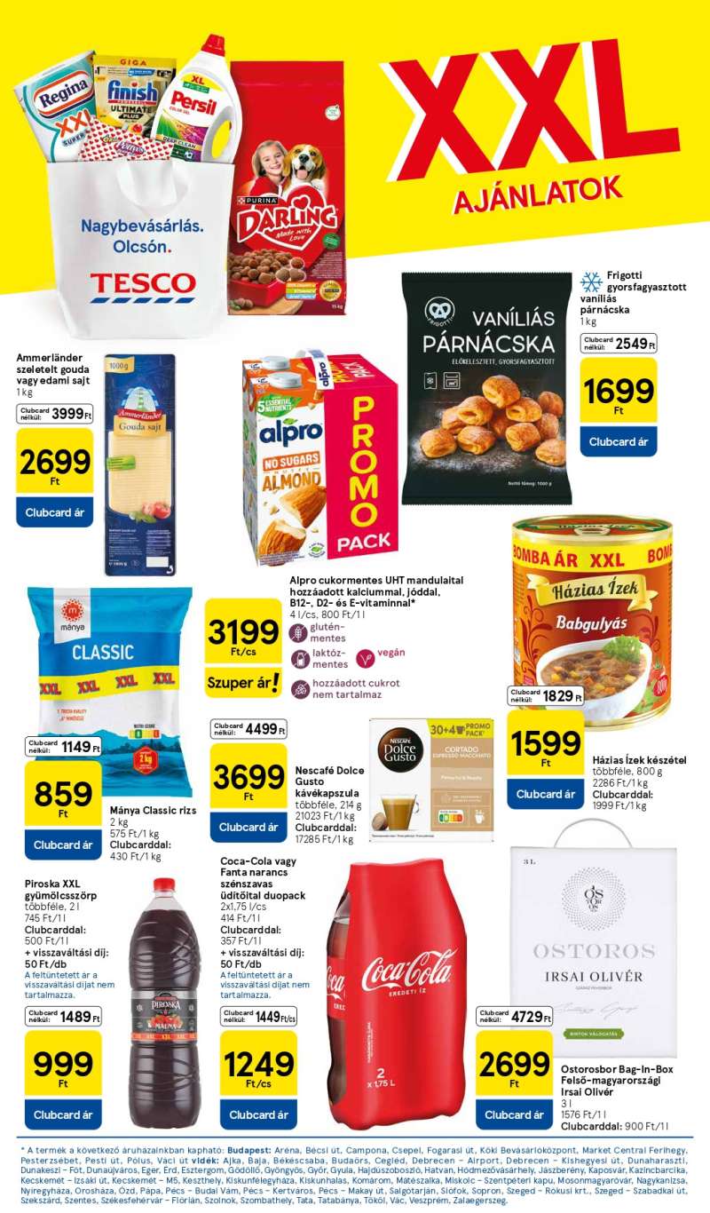 Tesco Akciós Újság 10 oldal