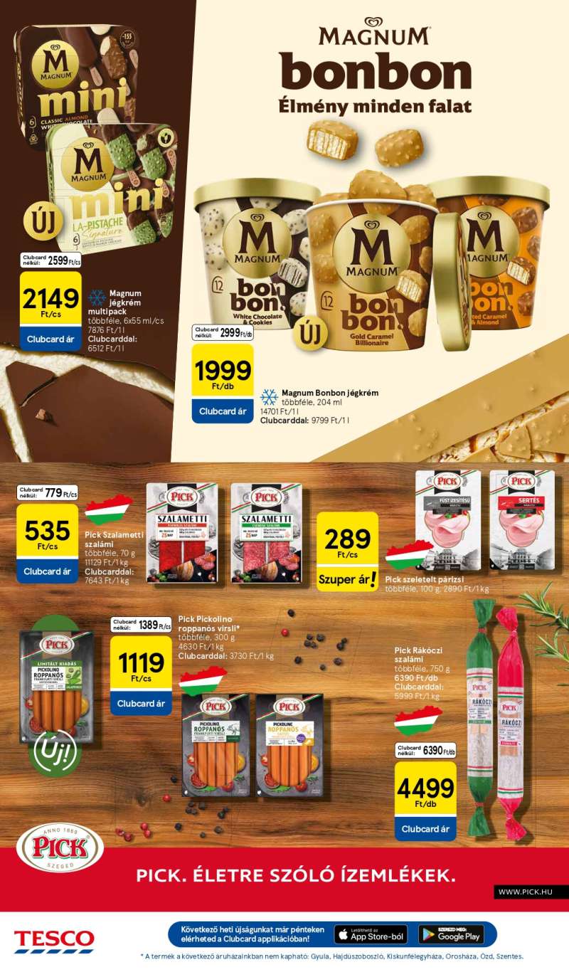 Tesco Akciós Újság 18 oldal