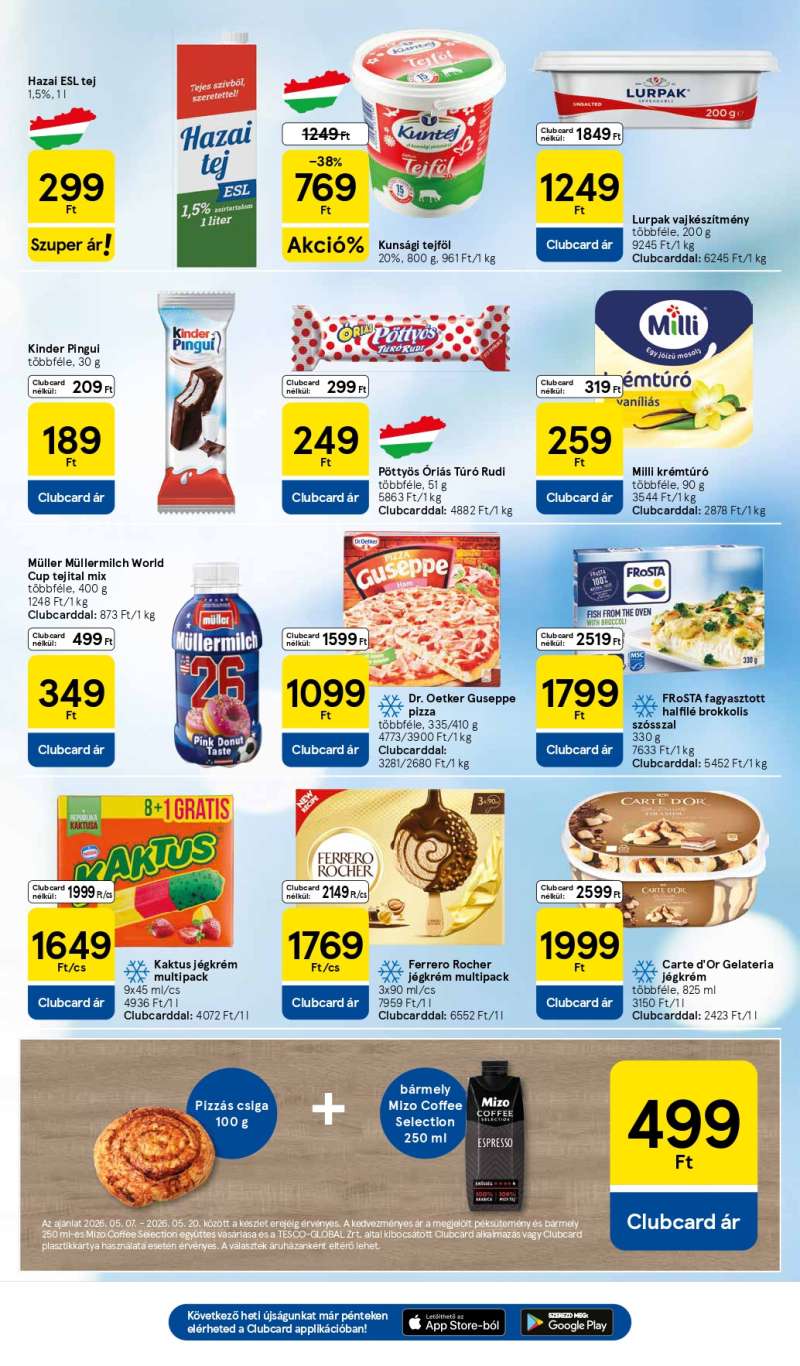 Tesco Akciós Újság 5 oldal