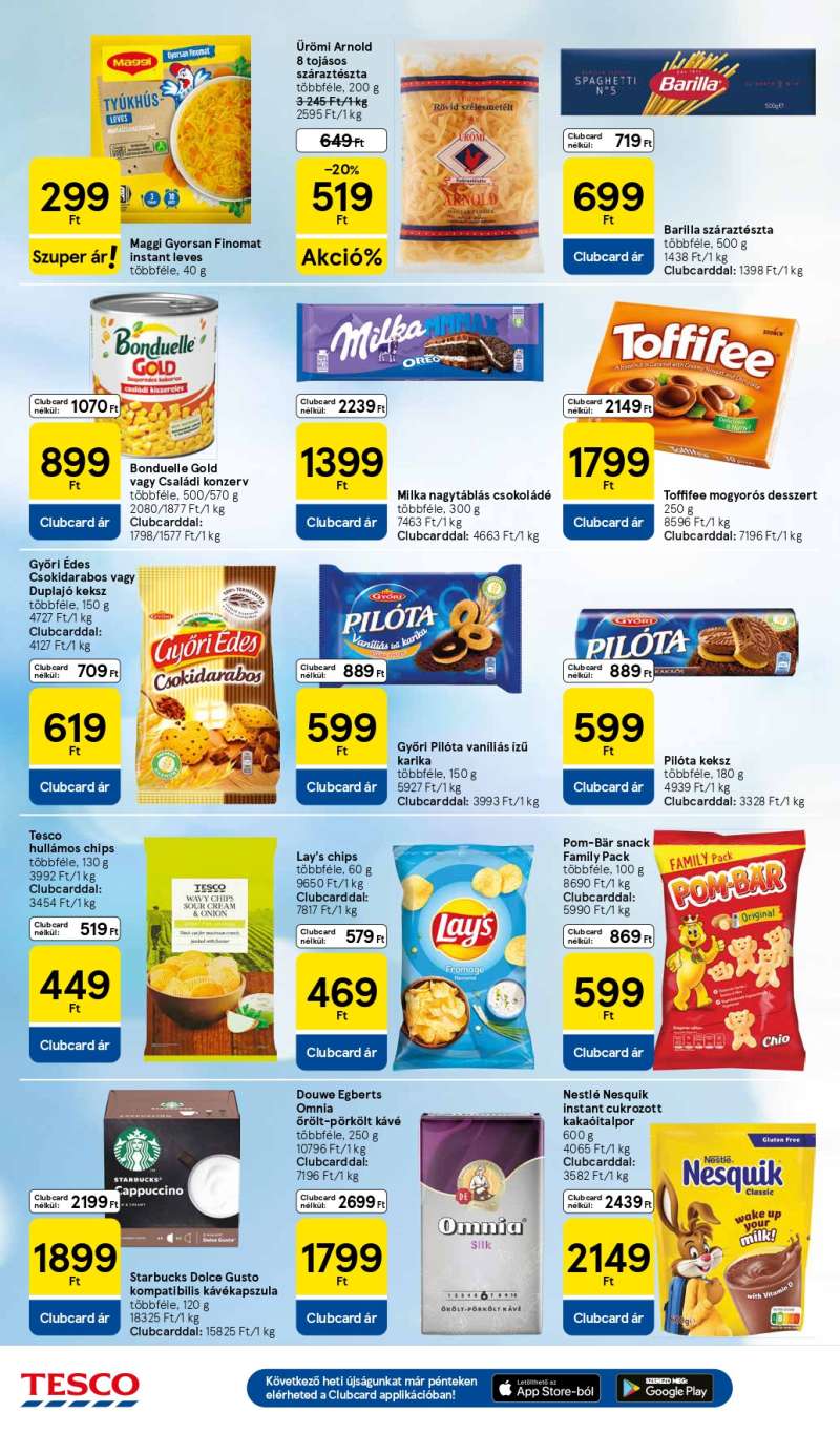 Tesco Akciós Újság 6 oldal