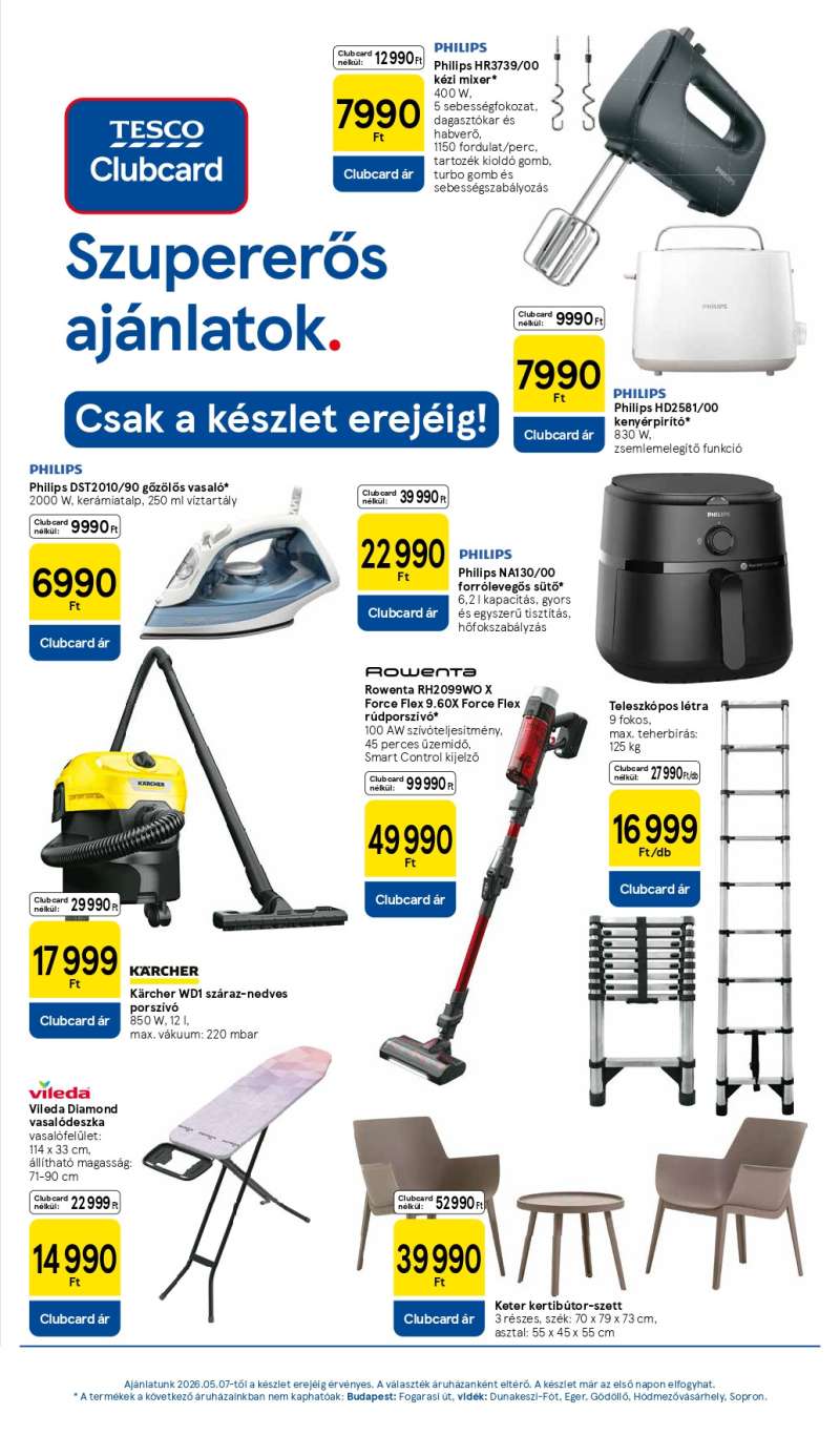 Tesco Akciós Újság 9 oldal