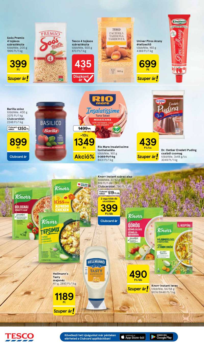 Tesco Akciós Újság 22 oldal