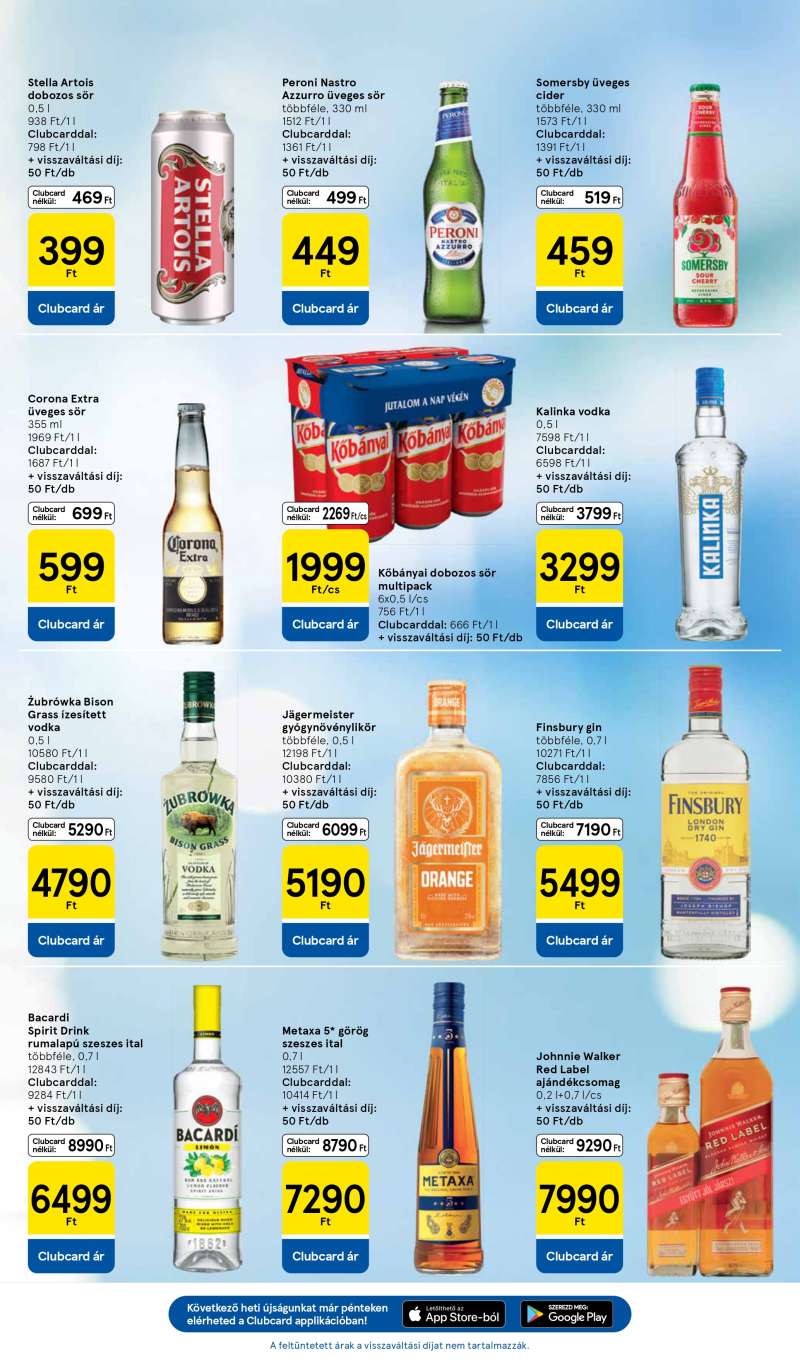 Tesco Akciós Újság 25 oldal