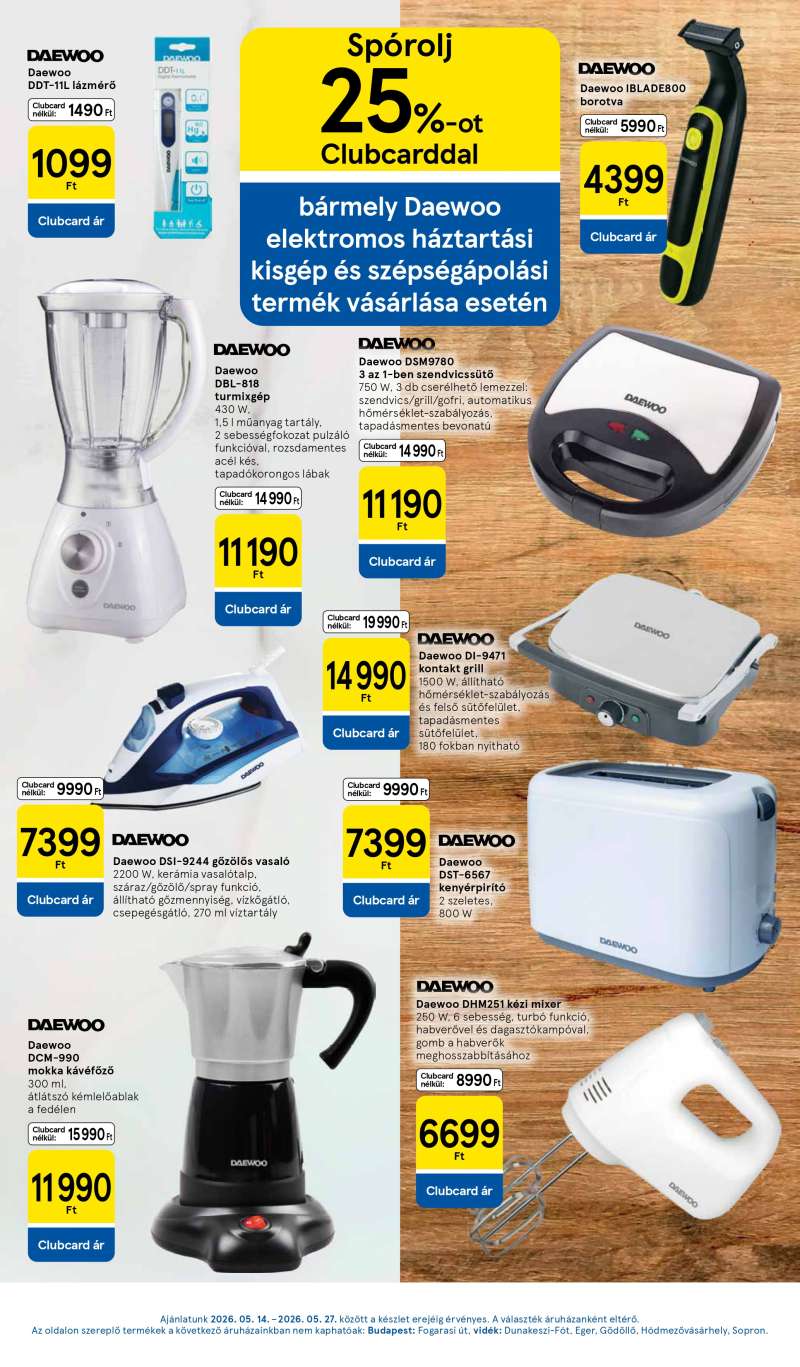 Tesco Akciós Újság 33 oldal