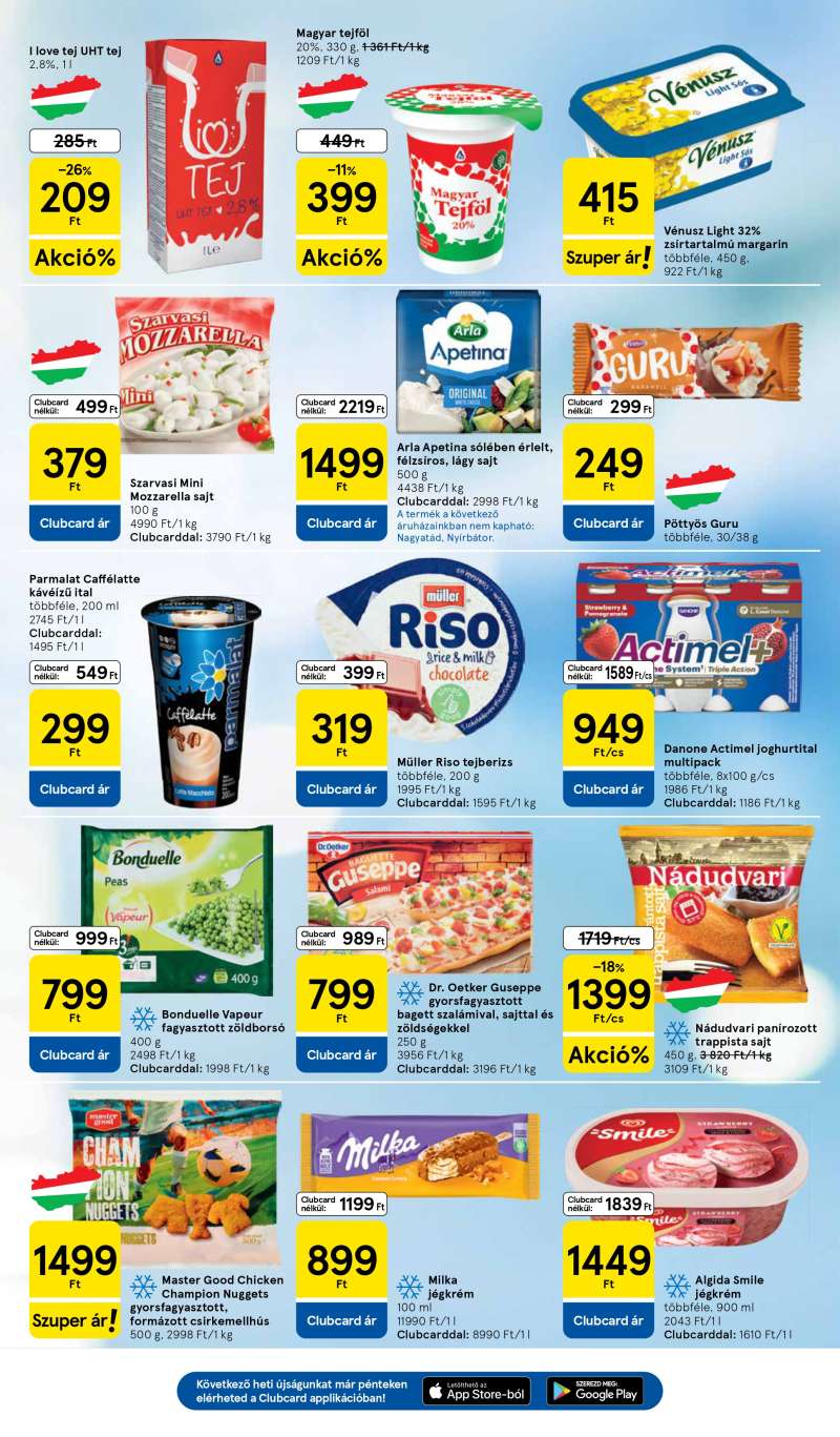 Tesco Akciós Újság 5 oldal