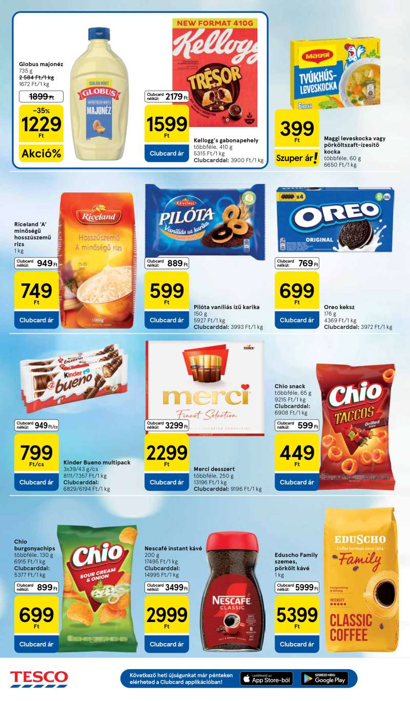 Tesco Akciós Újság 6 oldal
