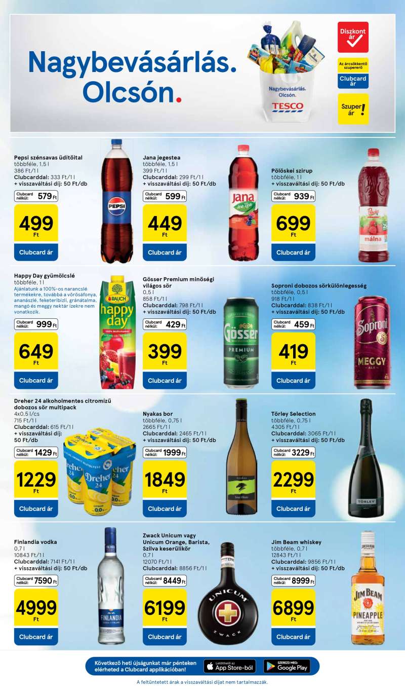 Tesco Akciós Újság 7 oldal