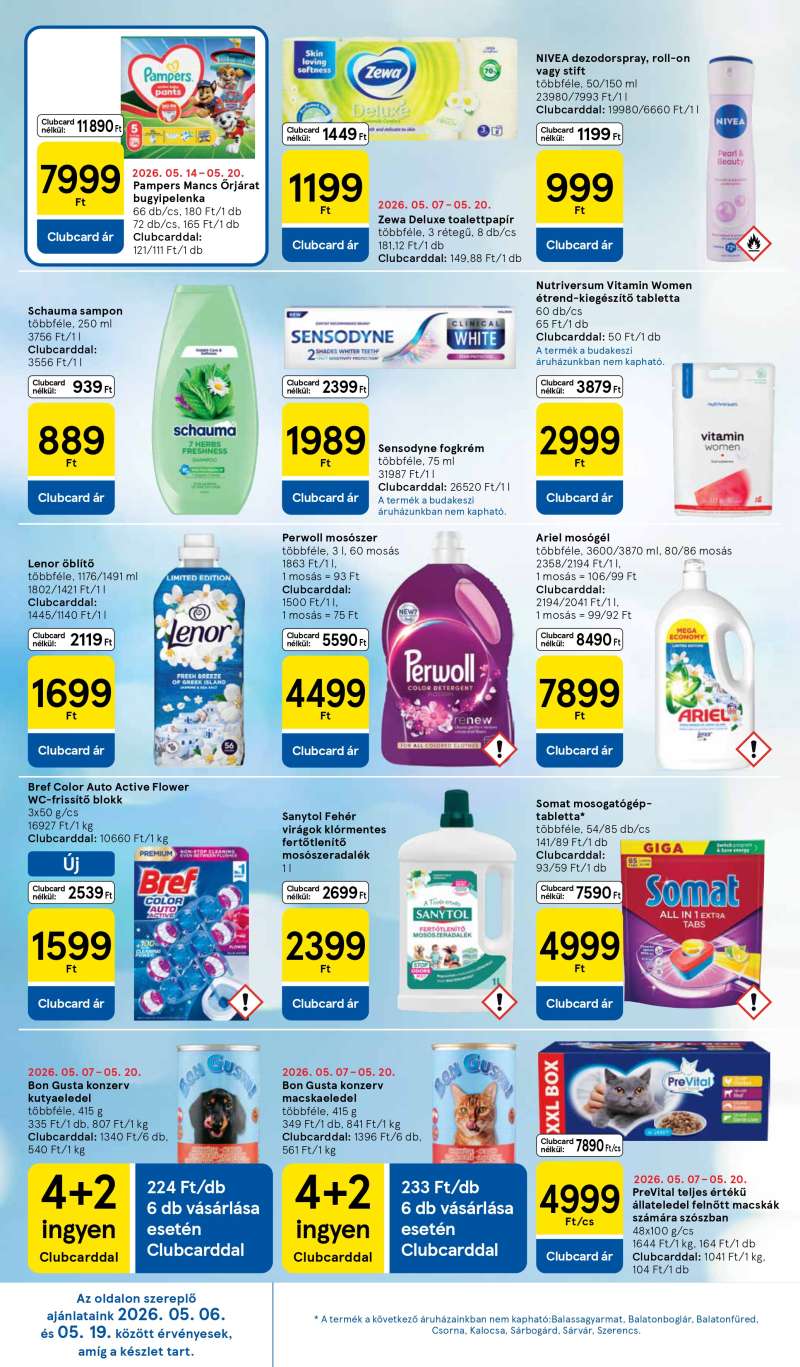 Tesco Akciós Újság 8 oldal