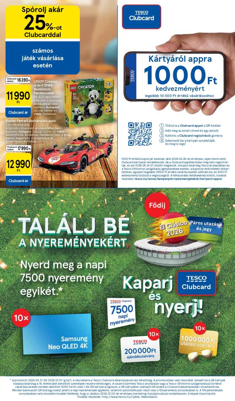 Tesco Akciós Újság 16 oldal