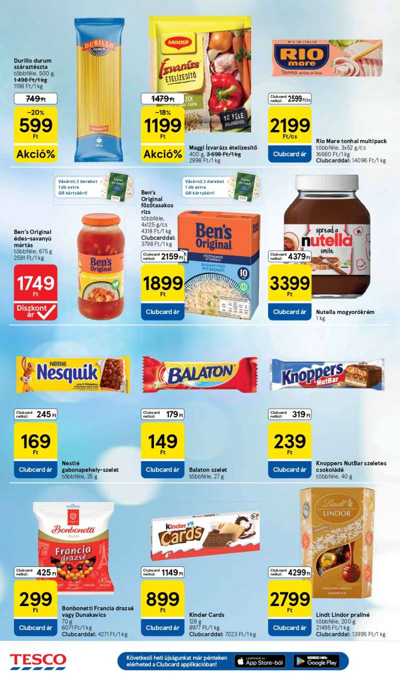 Tesco Akciós Újság 20 oldal