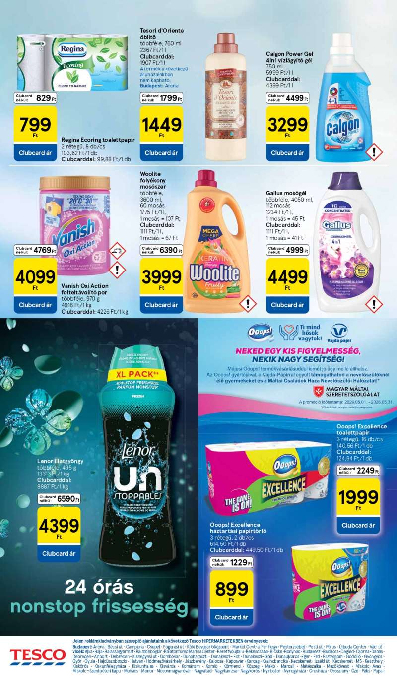 Tesco Akciós Újság 28 oldal