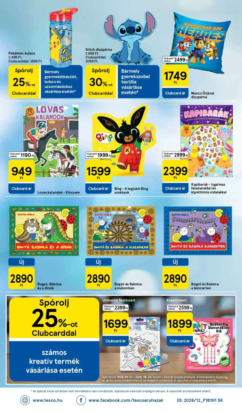 Tesco Akciós Újság 34 oldal