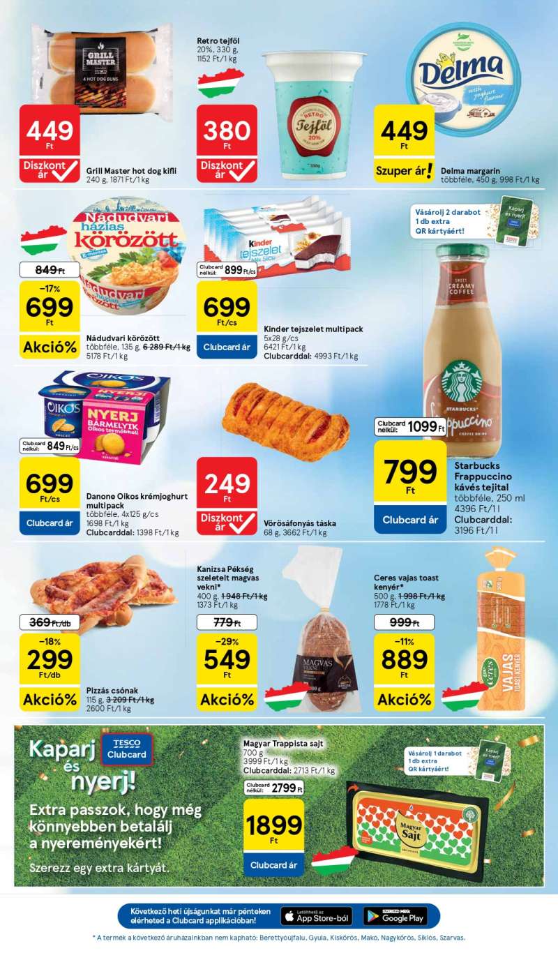 Tesco Akciós Újság 5 oldal