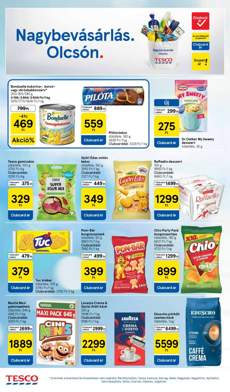 Tesco Akciós Újság 6 oldal