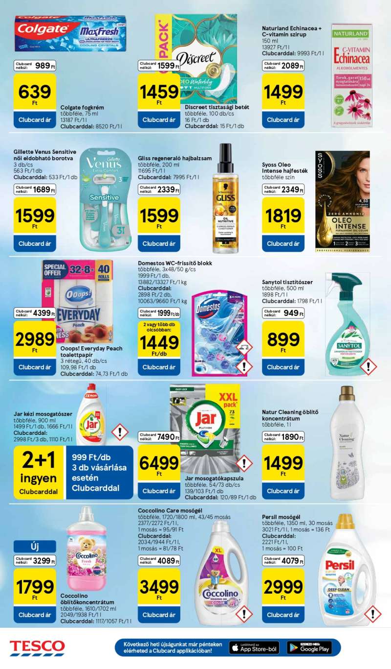 Tesco Akciós Újság 8 oldal