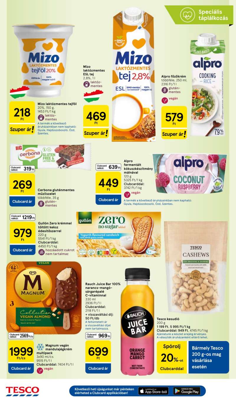Tesco Akciós Újság Hipermarket 20 oldal