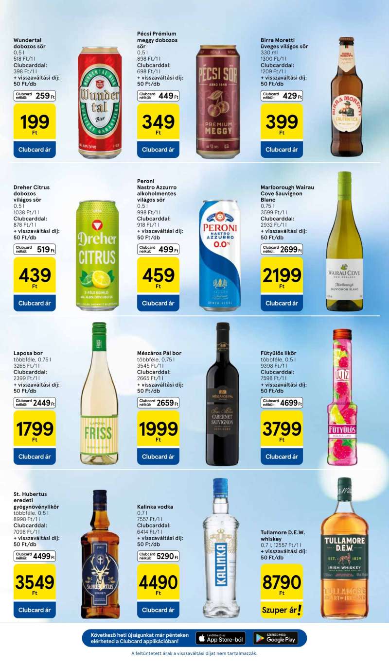 Tesco Akciós Újság Hipermarket 25 oldal