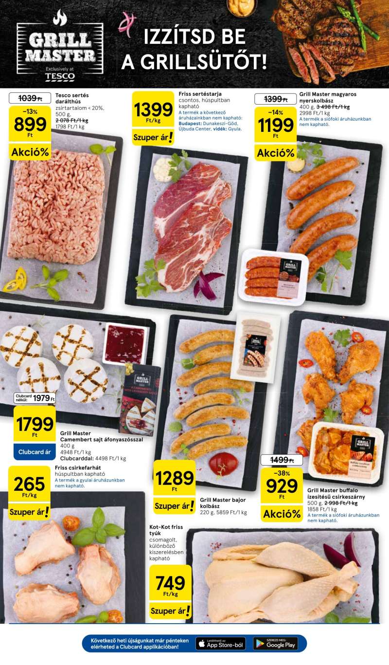 Tesco Akciós Újság Hipermarket 3 oldal