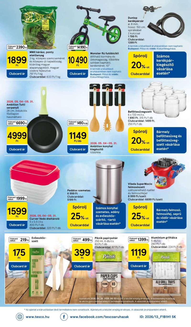 Tesco Akciós Újság Hipermarket 32 oldal