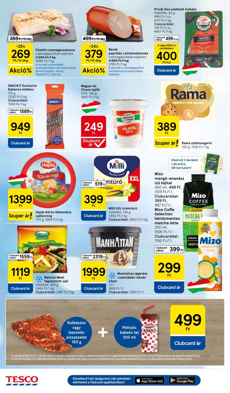 Tesco Akciós Újság Hipermarket 4 oldal