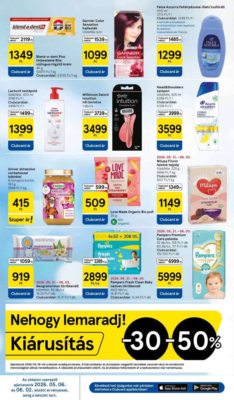 Tesco Akciós Újság Hipermarket 8 oldal