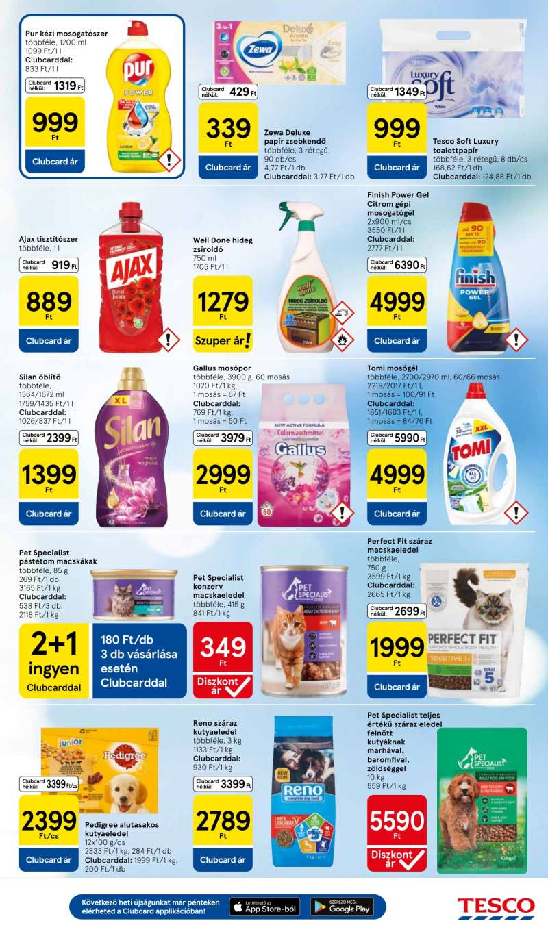 Tesco Akciós Újság Hipermarket 9 oldal