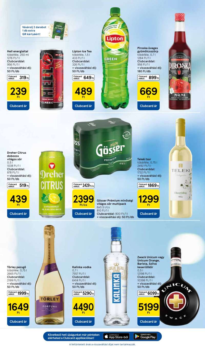 Tesco Akciós Újság Szupermarket 5 oldal