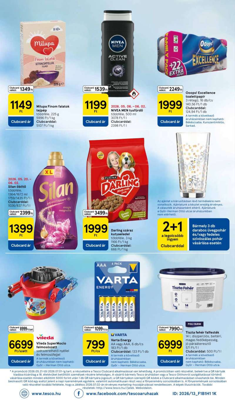 Tesco Akciós Újság Szupermarket 8 oldal