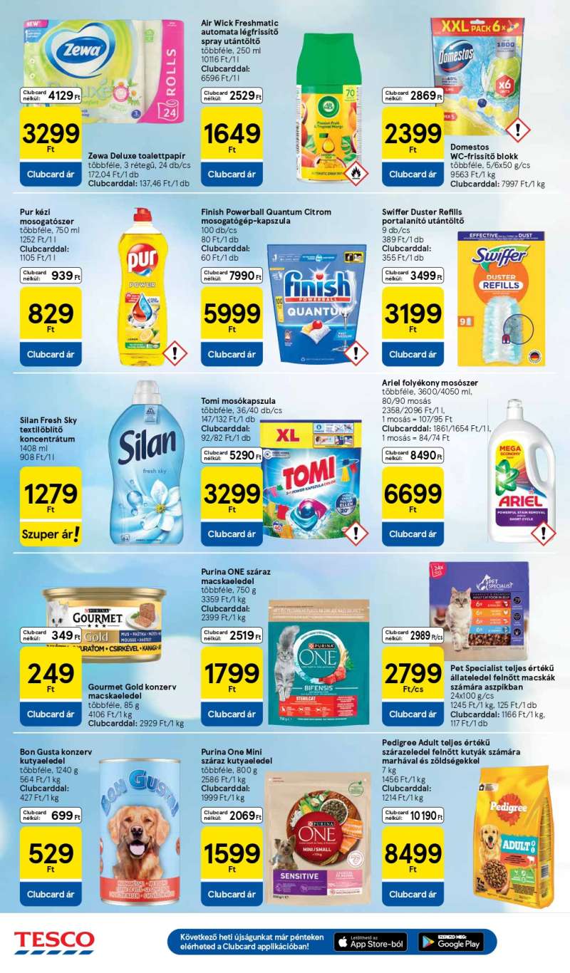 Tesco Akciós Újság Hipermarket 10 oldal